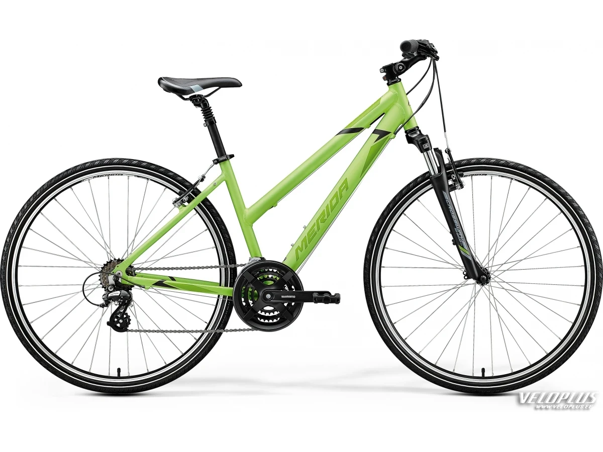 Bike Merida Crossway 10-V Lady XS(42) SILK LIGHT GREEN(BLACK/GREEN)