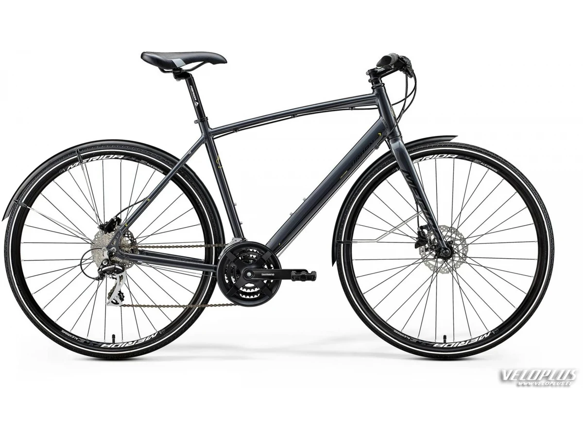 Bike Merida Crossway Urban 20-Fed M-L(52) dark silver(green)