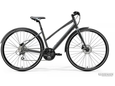 Ratas Merida Crossway Urban 20-Fed Lady M(50) tumehõbe(roheline)