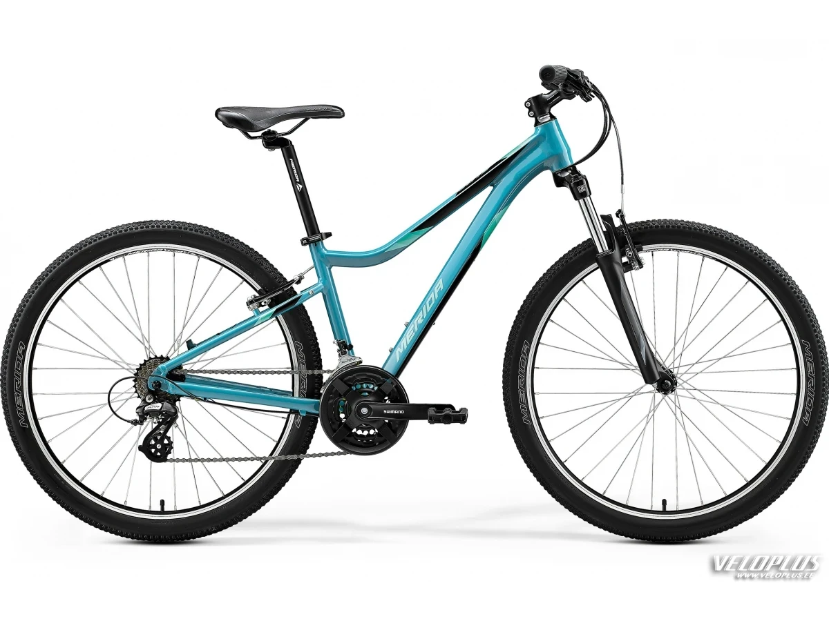 Bike Merida Matts 6.10-V M(17) shiny blue(silver-green/black)