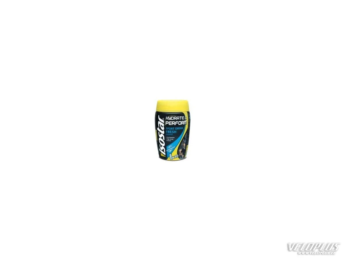 Joogipulber Isostar Hydrate&Perform greibi maitseline + joogipudel