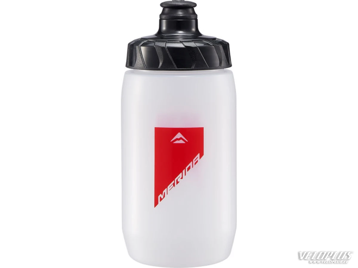 Pudel Merida läbipaistev 715ml punane, kaanega