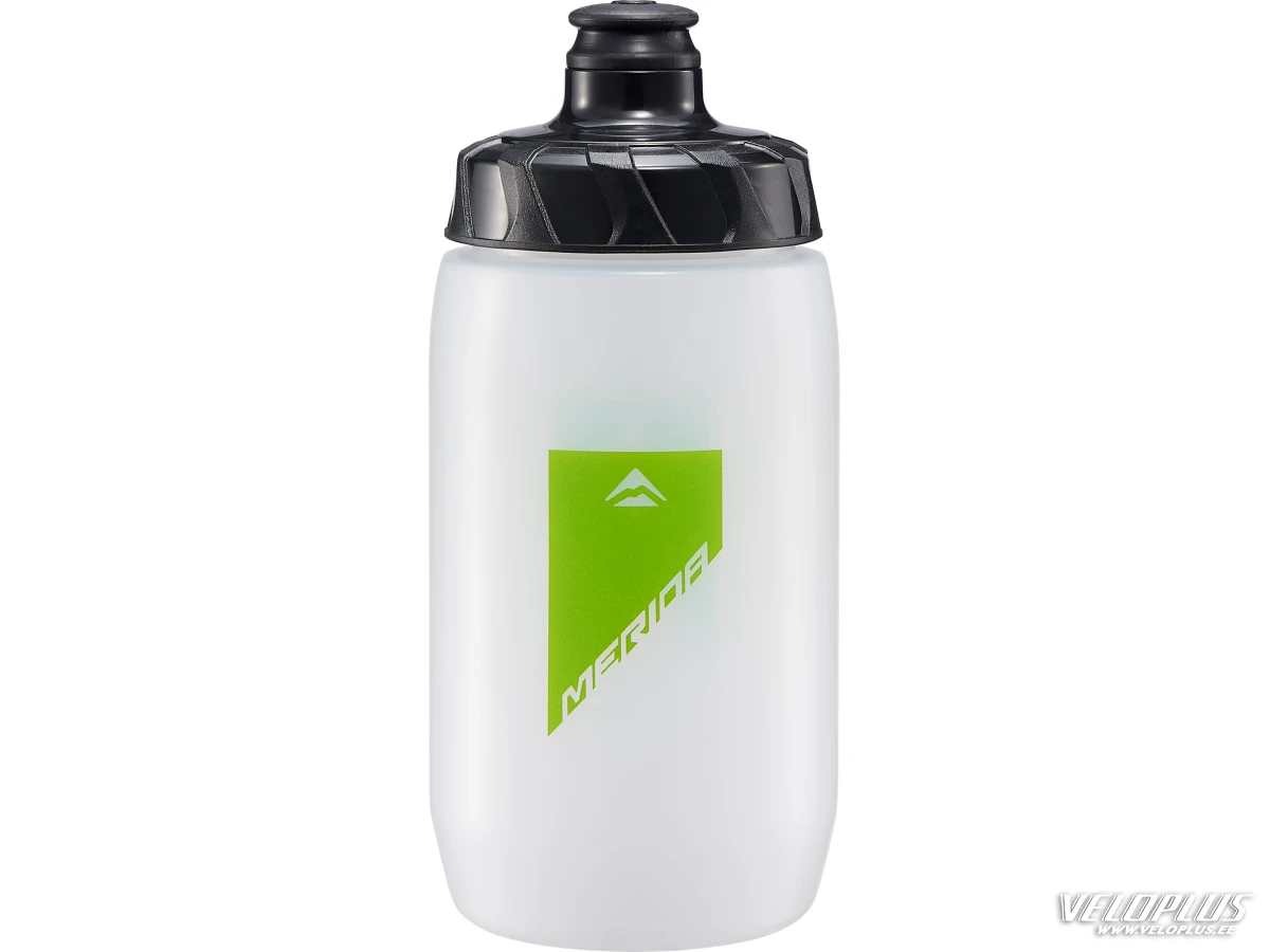 Pudel Merida läbipaistev 715ml roheline, kaanega
