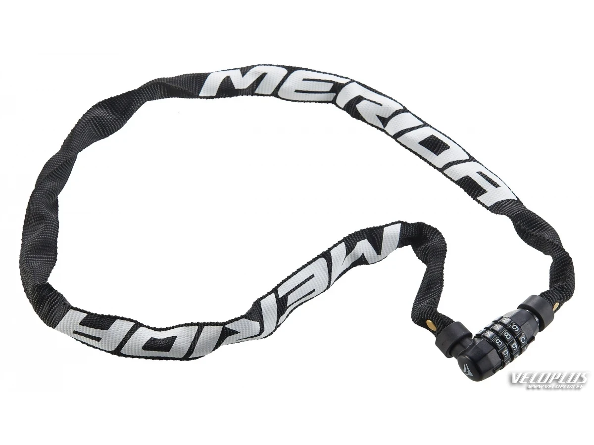 Chain lock Merida koodiga 90cm, 5mm black-white