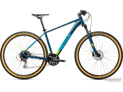 Ratas Cube Aim Race sinine-lime 21" / 29 / XL