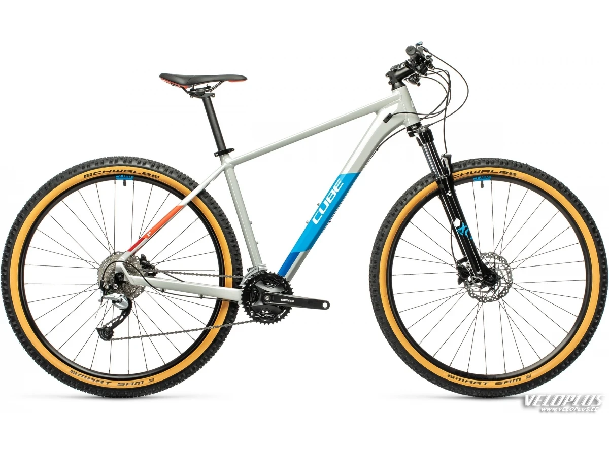 Bike Cube Aim SL grey-blue-red 17" / 29 / M
