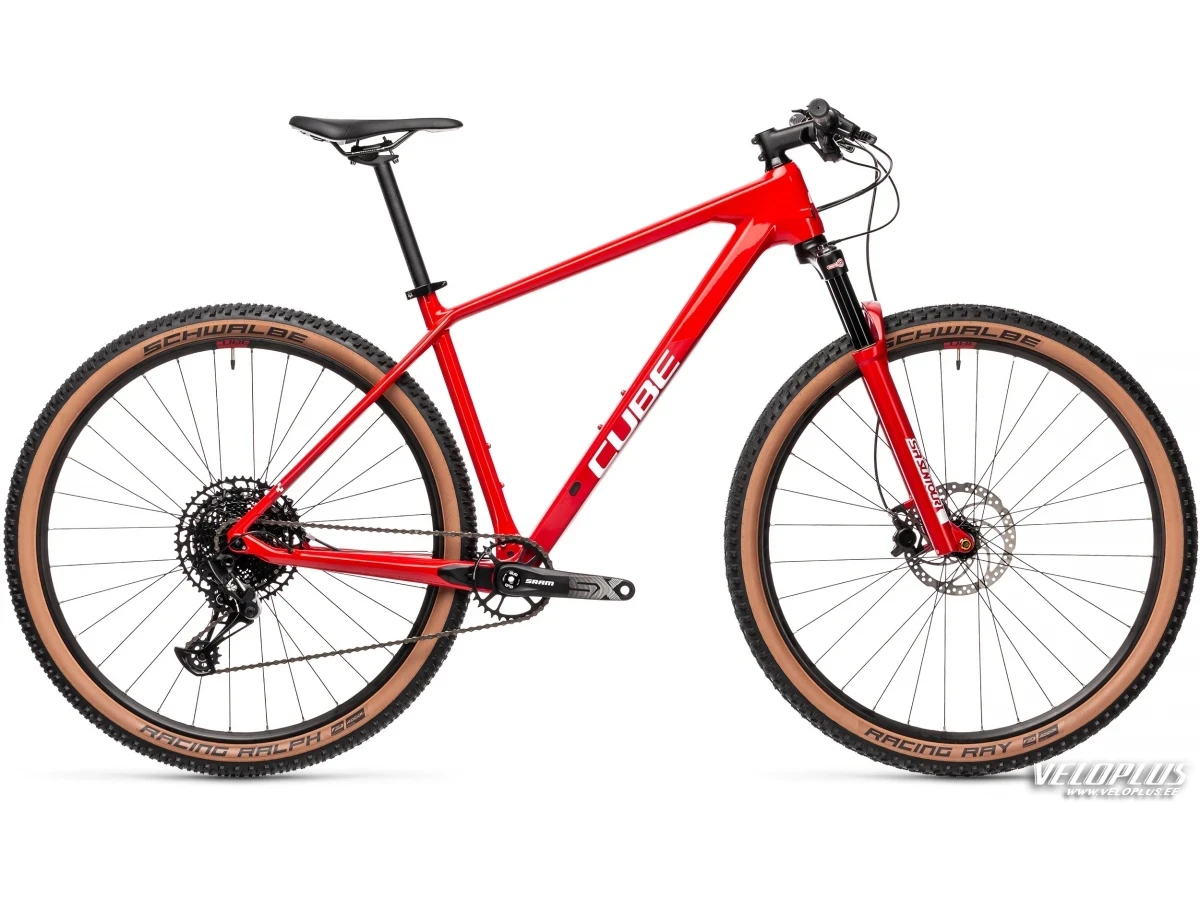 Bike Cube Reaction C:62 One red-white 17" / 29 / M
