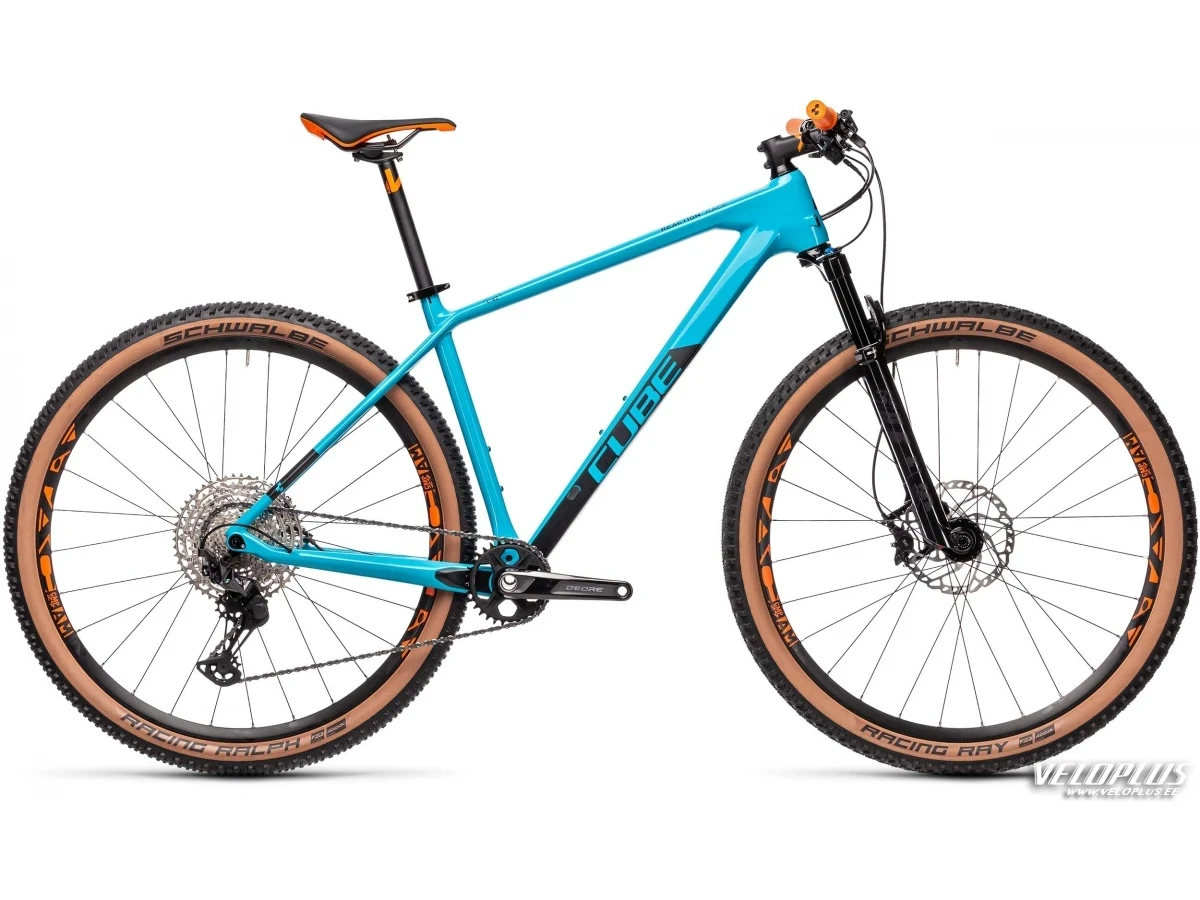 Bike Cube Reaction C:62 Race petrol-orange 21" / 29 / XL