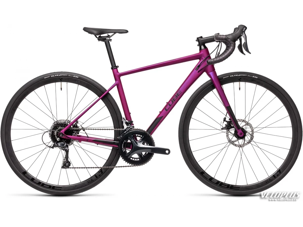 Bike Cube Axial WS Pro purple-black 50 cm