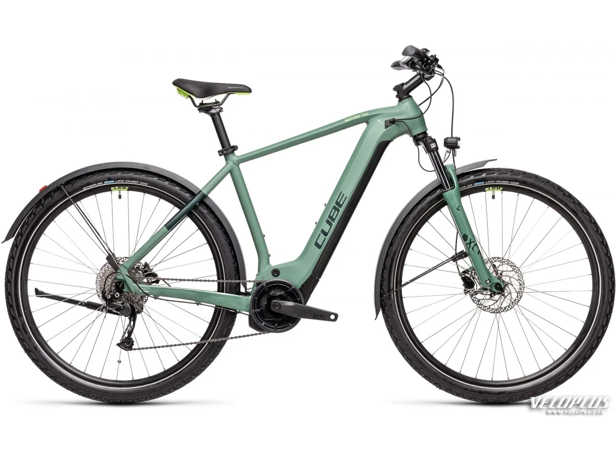 Bike Cube Nature Hybrid ONE 625 Allroad green-sharpgreen 58 cm / L