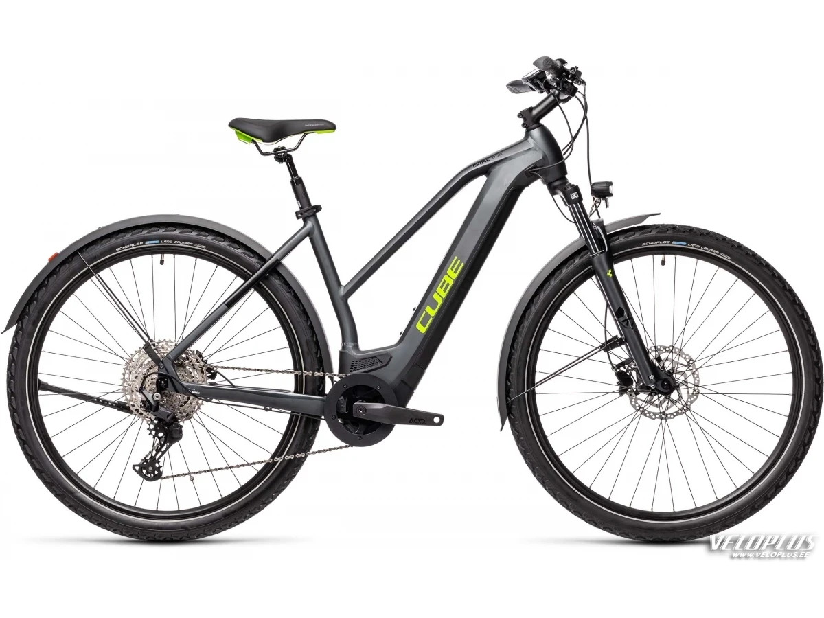Bike Cube Cross Hybrid Pro 500 Allroad iridium-green Trapeze 50 cm / S