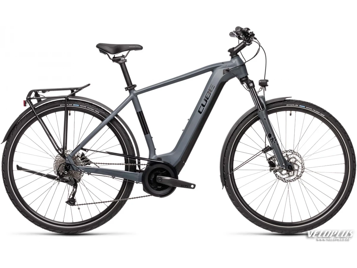 Ratas Cube Touring Hybrid ONE 625 hall-must 50 cm / S