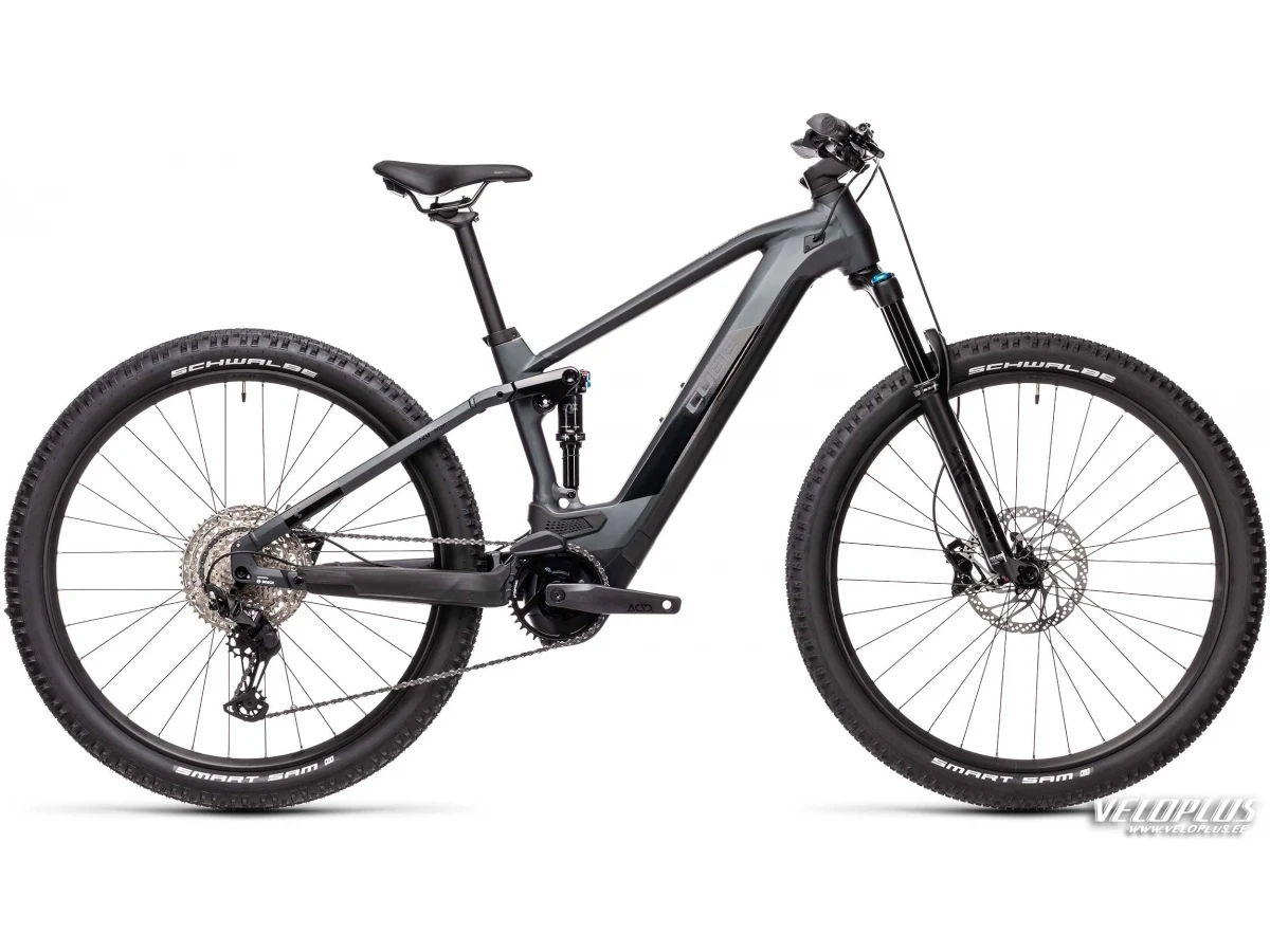 Ratas Cube Stereo Hybrid 120 Race 625 tumehall-must 18" / 29 / M
