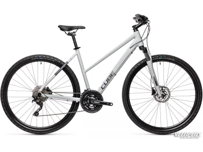 Bike Cube Nature Pro grey-iridium Trapeze 46 cm / XS