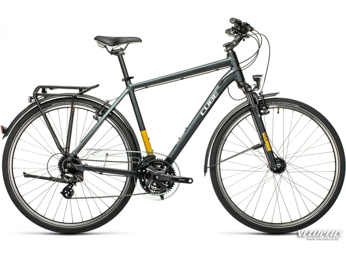 Bike Cube Touring grey-yellow 58 cm / L