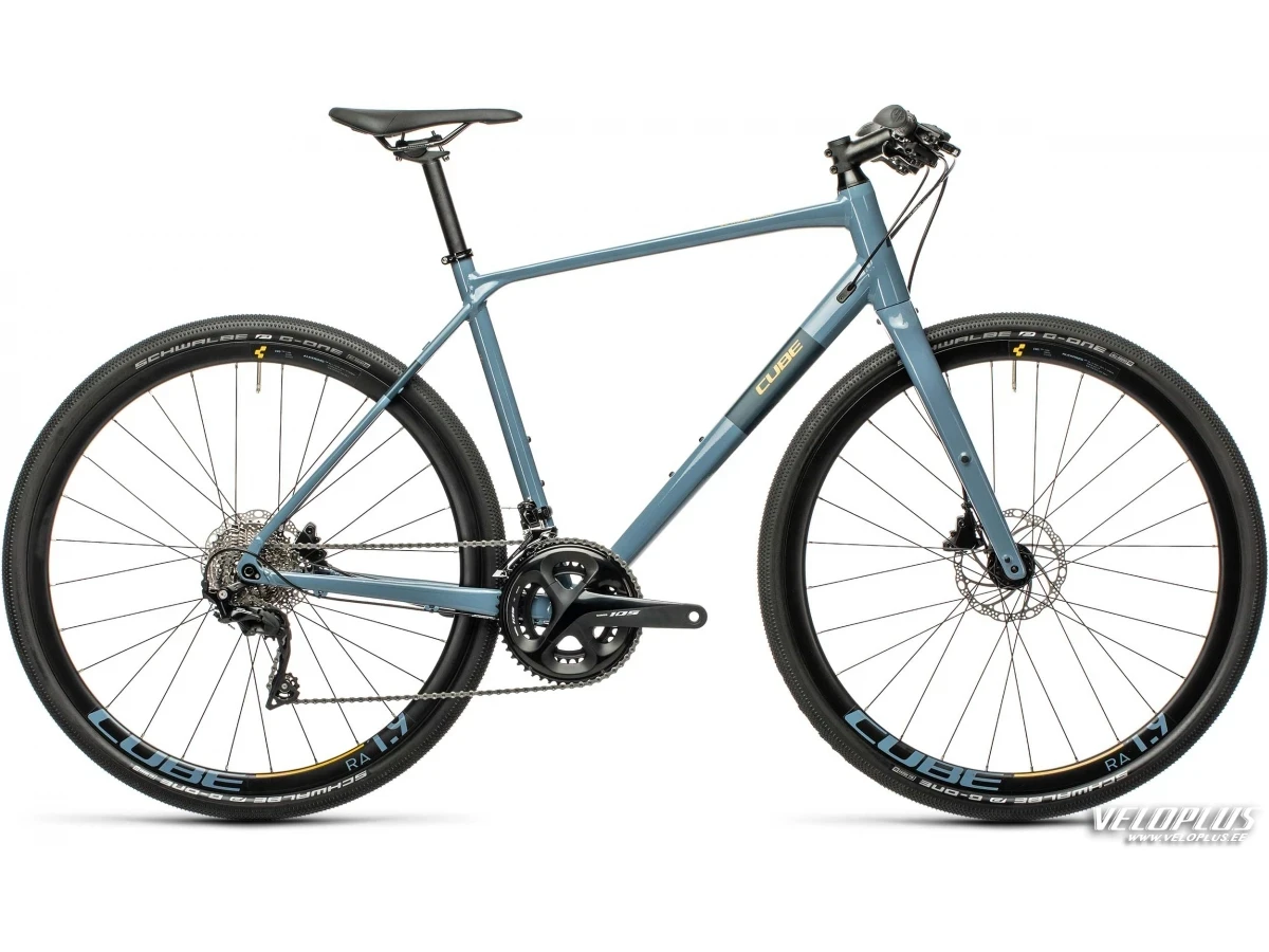 Ratas Cube SL Road Race sinine-oranž 59 cm / L