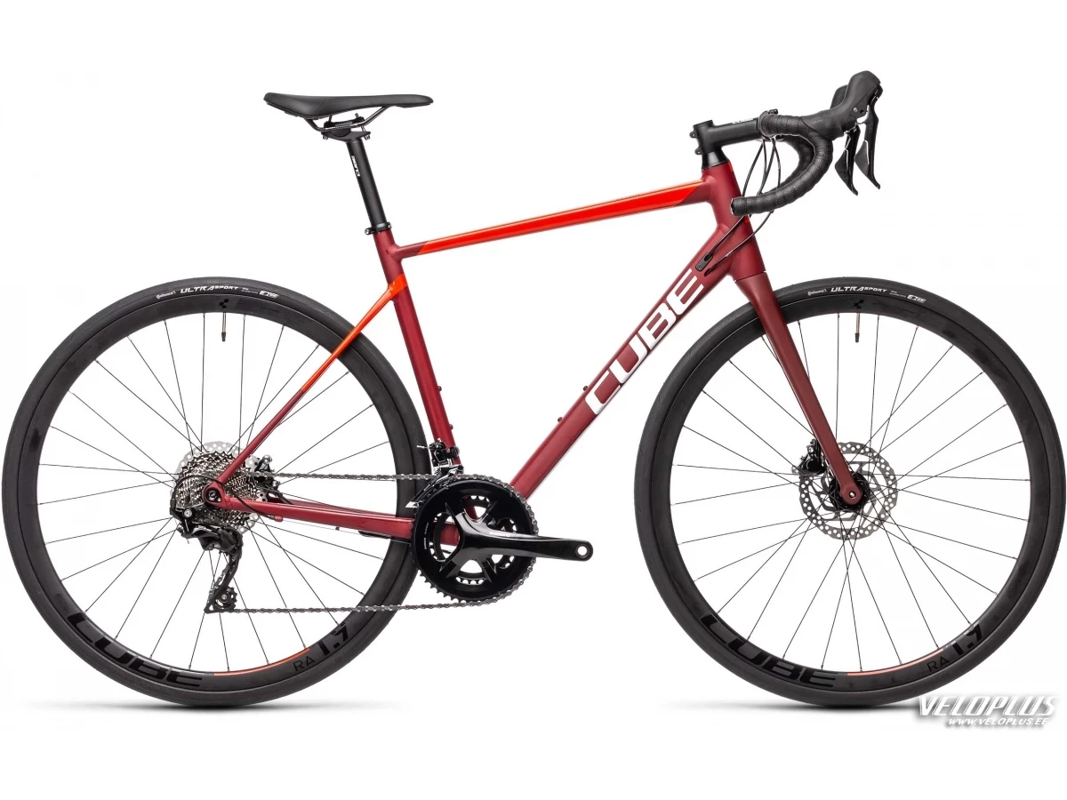 Bike Cube Attain SL red-red 56 cm