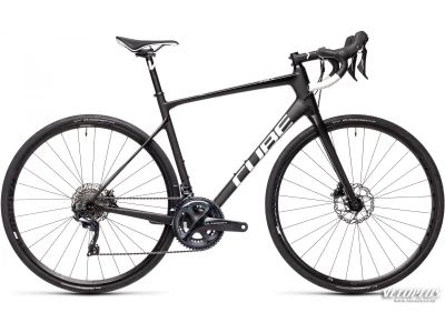 Ratas Cube Attain GTC SL carbon-valge 60 cm