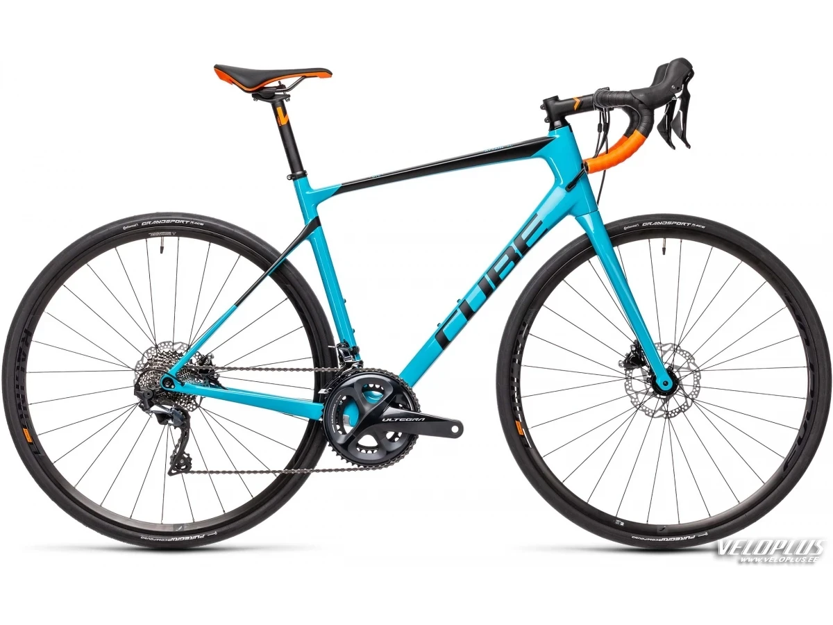 Ratas Cube Attain GTC SL sinine-oranž 56 cm