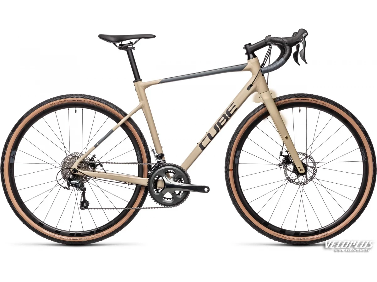 Bike Cube Nuroad Pro desert-black 56 cm / M
