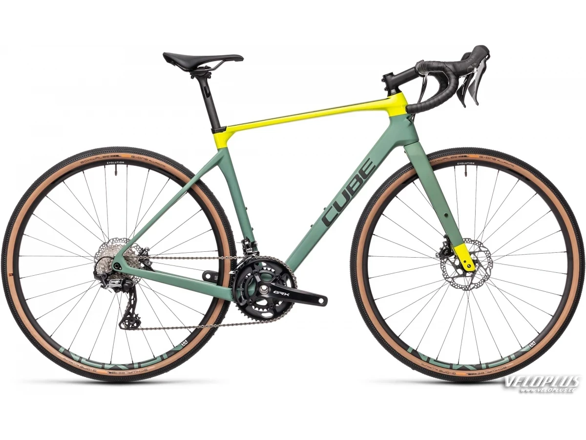 Bike Cube Nuroad C:62 Race green-lime 53 cm / S