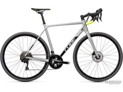 Ratas Cube Cross Race Pro hall-kollane 58 cm