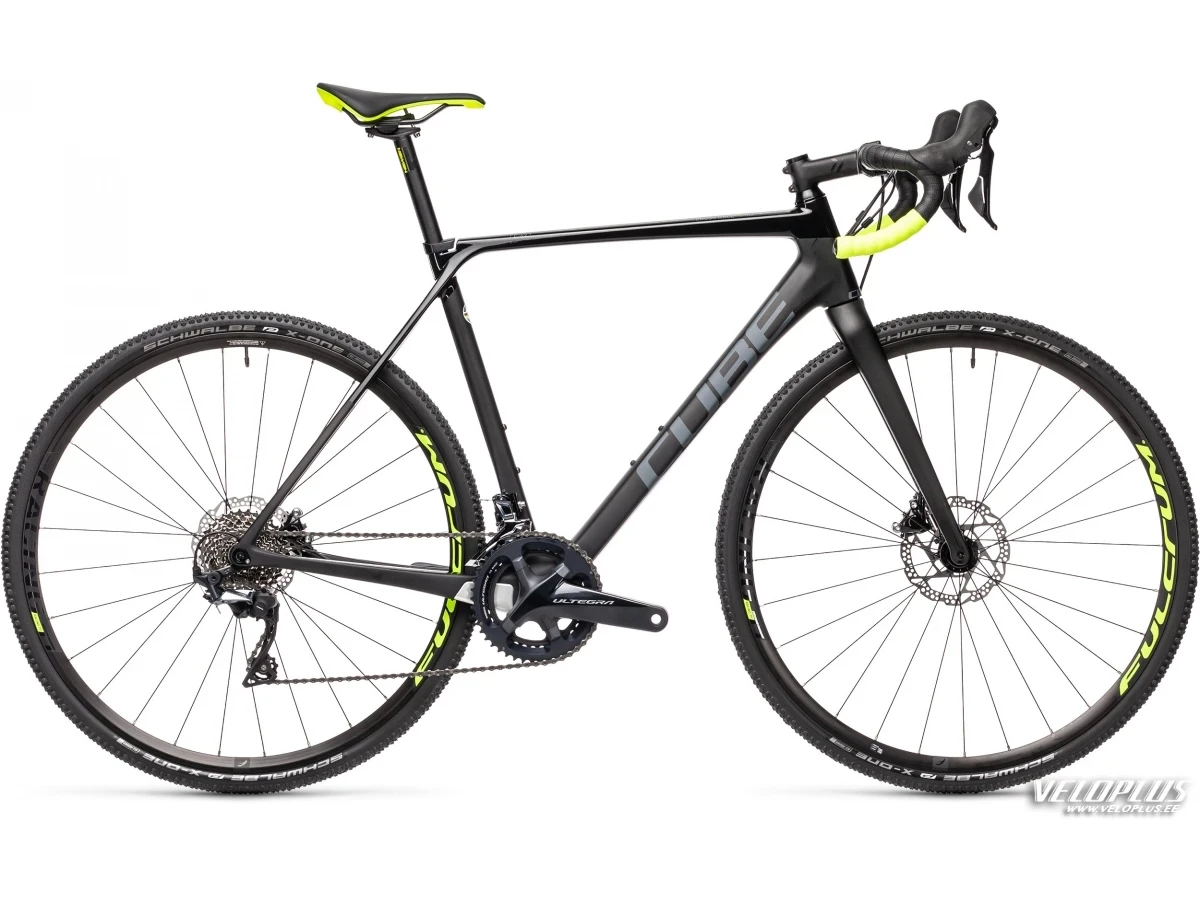 Ratas Cube Cross Race C:62 Pro carbon-kollane 58 cm
