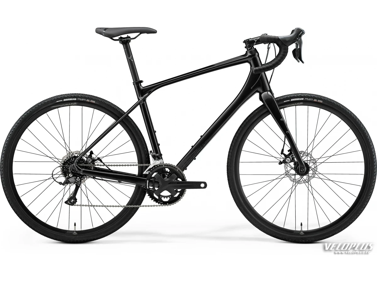 Велосипед Merida Silex 200 глянцевый черный матовый черный XS(44)