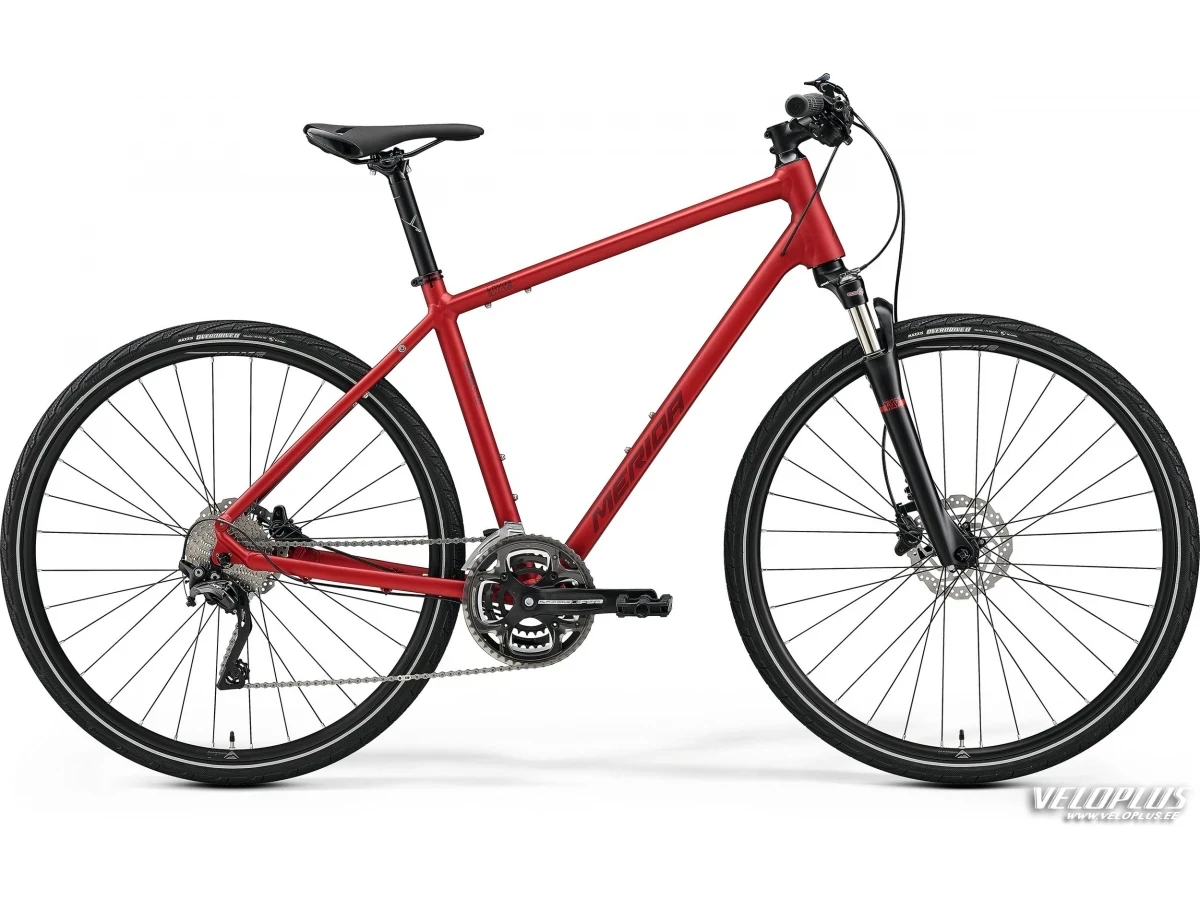 Bike Merida Crossway 500 matt burgundy red-dark red S(47)