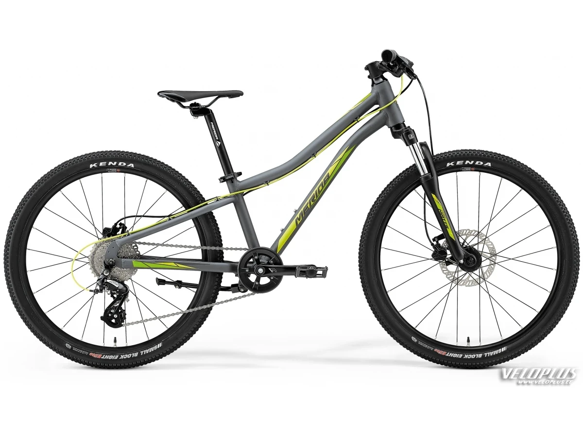 Bike Merida Matts J.24 matt cool grey-green-yellow 24"