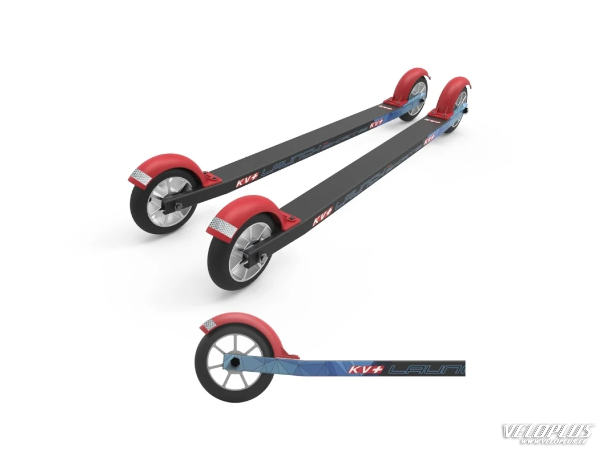 Rollerskis LAUNCH PRO SKATE CURVED 60cm aluminium body standard wheels