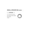 KV+ LAUNCH PRO SK/CL SMALL SPACER M8 ribbed thumbnail 1