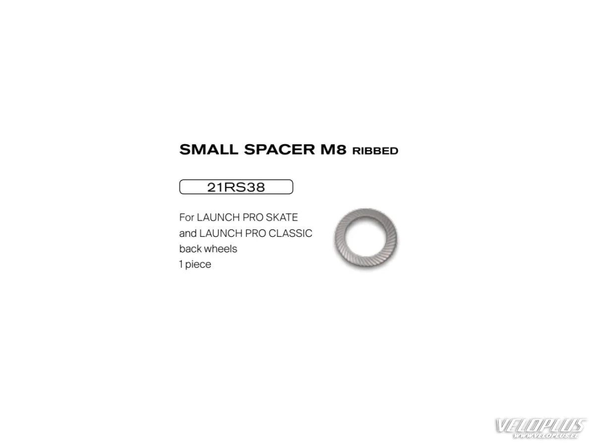 KV+ LAUNCH PRO SK/CL SMALL SPACER M8 ribbed