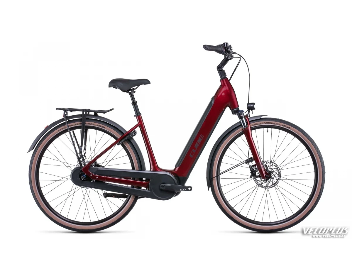Ratas Cube Supreme Hybrid Pro 625 red´n´black Easy Entry 54 cm / M