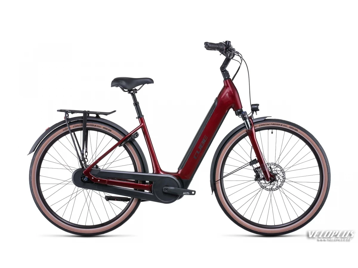 Ratas Cube Supreme RT Hybrid Pro 500 red´n´black Easy Entry 50 cm / S