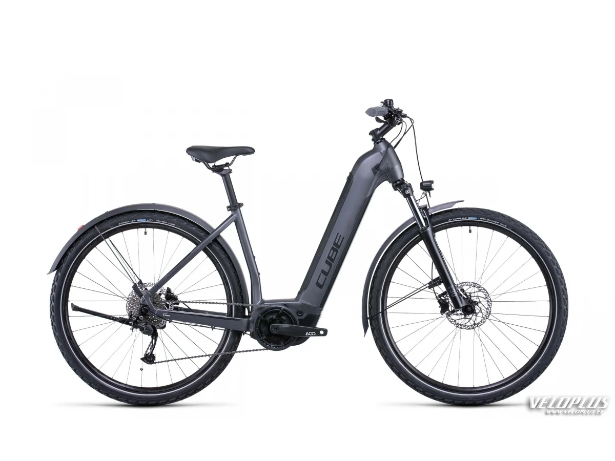 Ratas Cube Nuride Hybrid Performance 625 Allroad graphite´n´black Easy Entry 54 cm / M