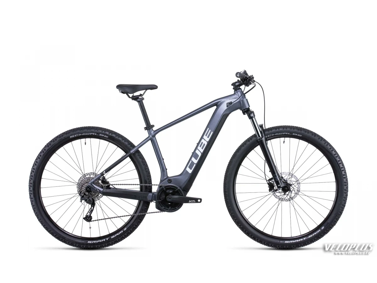 Bike Cube Reaction Hybrid Performance 625 metallicgrey´n´white 17" / 29 / M
