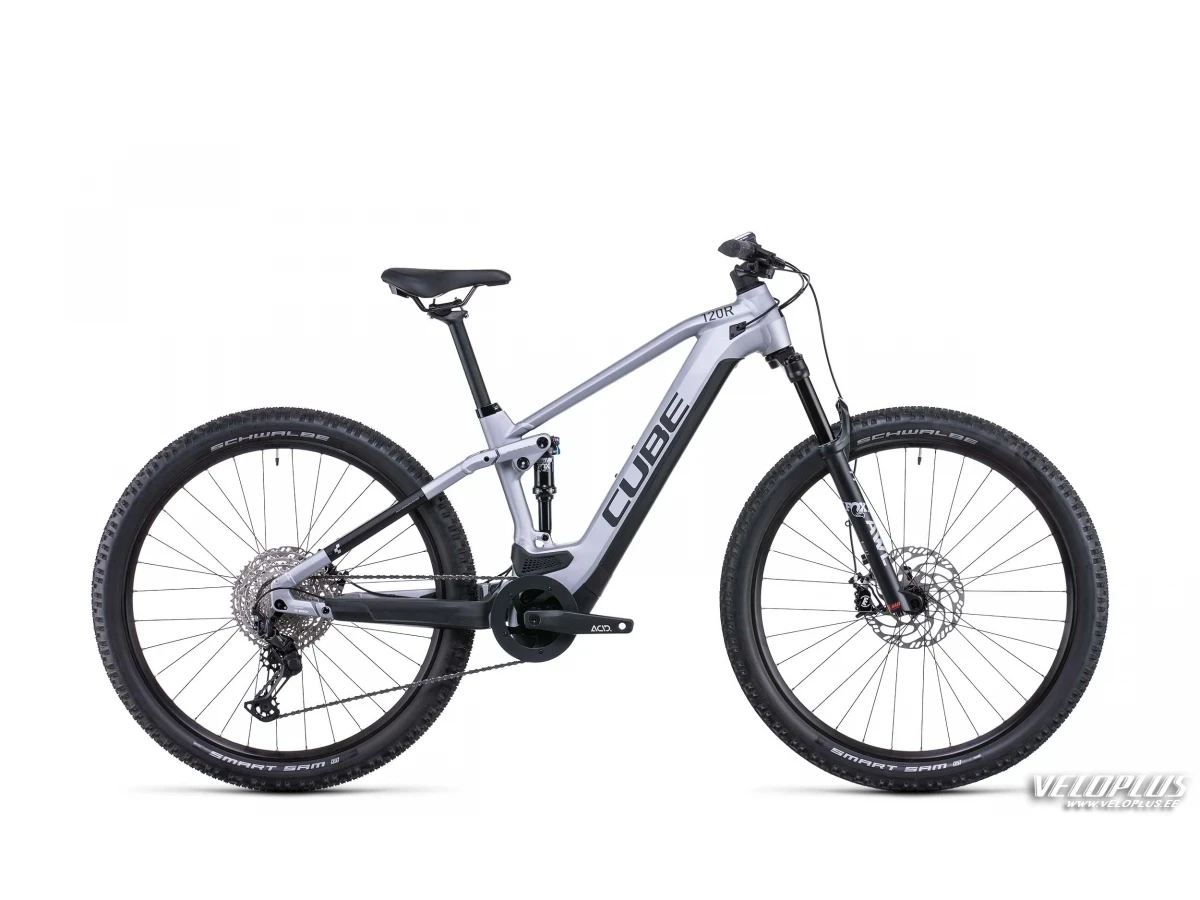 Ratas Cube Stereo Hybrid 120 Race 625 polarsilver´n´black 18" / 29 / M