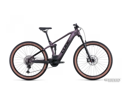 Ratas Cube Stereo Hybrid 120 Race 625 smokylilac´n´black 18" / 29 / M