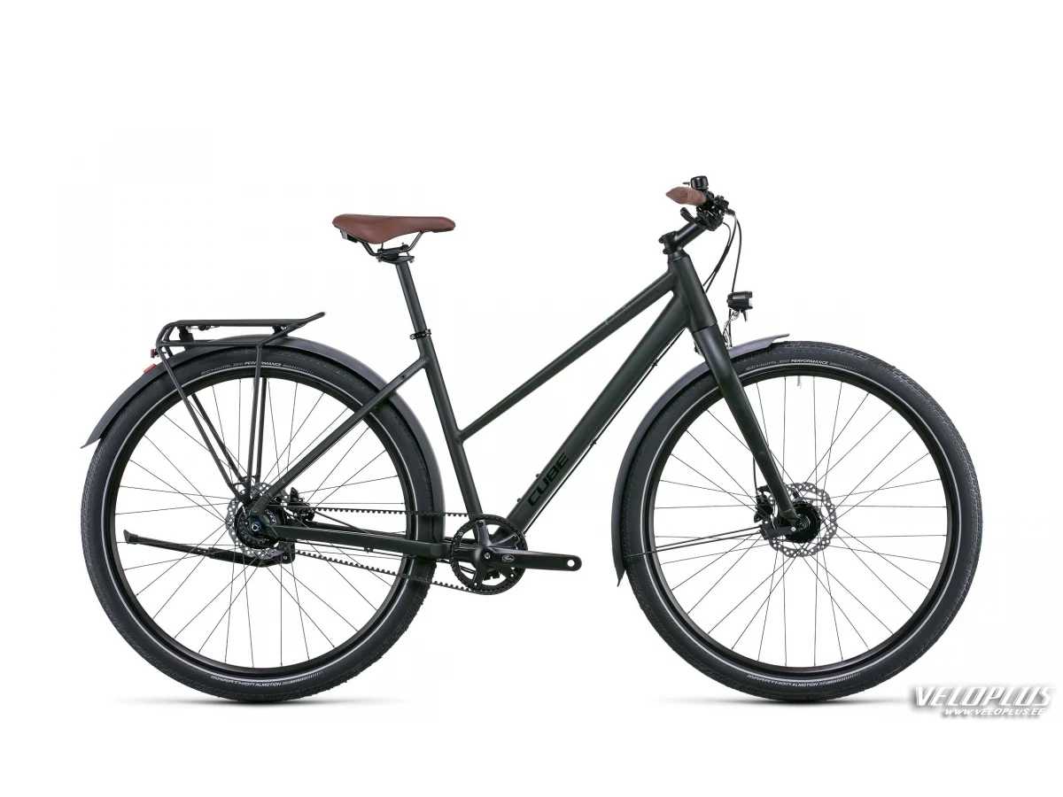 Bike Cube Travel Pro blackgreen´n´green Trapeze 50 cm / S