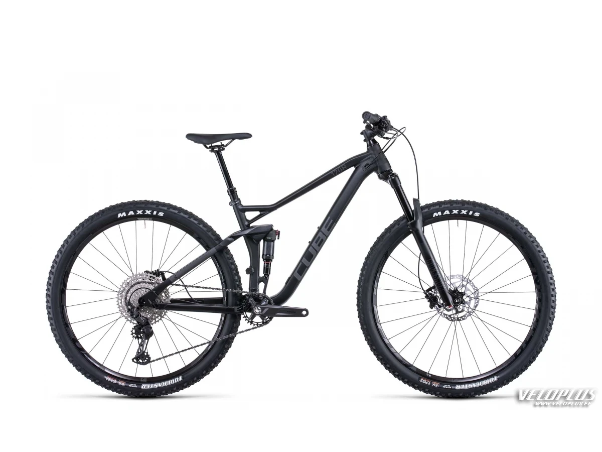 Bike Cube Stereo 120 Race black anodized L