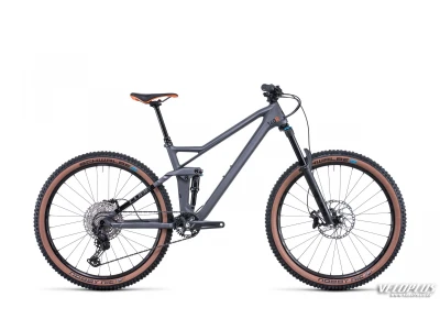 Bike Cube Stereo 140 HPC Race grey´n´orange L