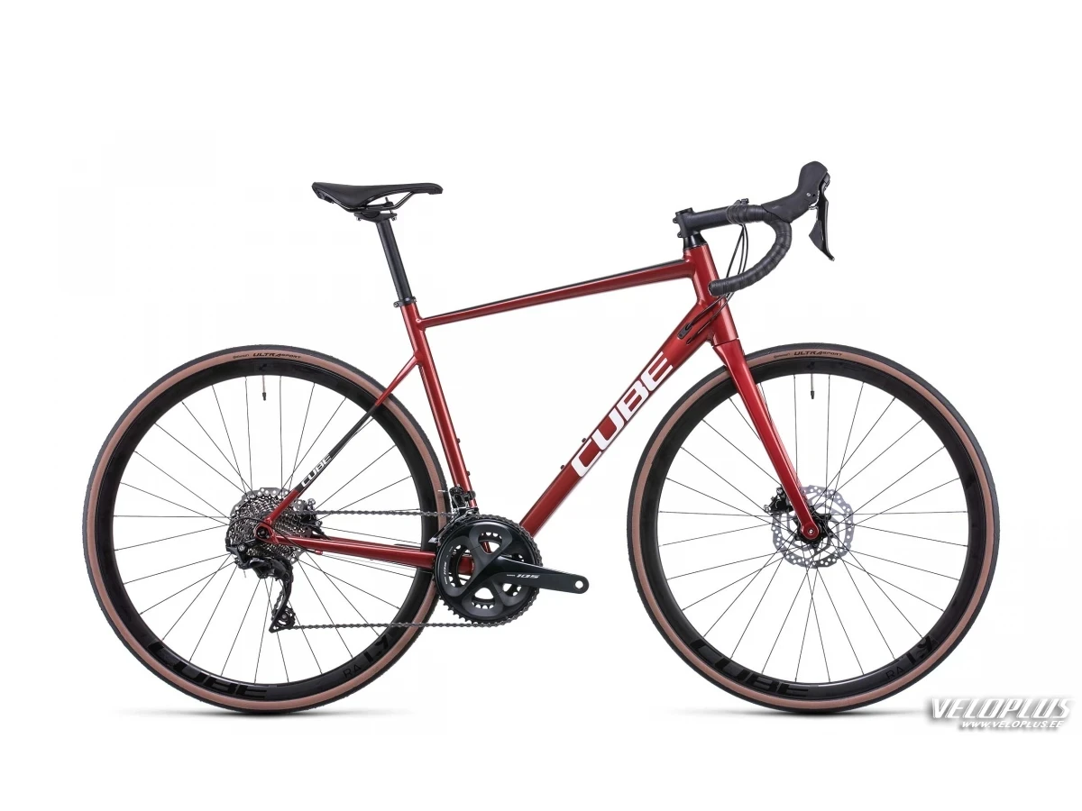 Bike Cube Attain SL red´n´white 56 cm