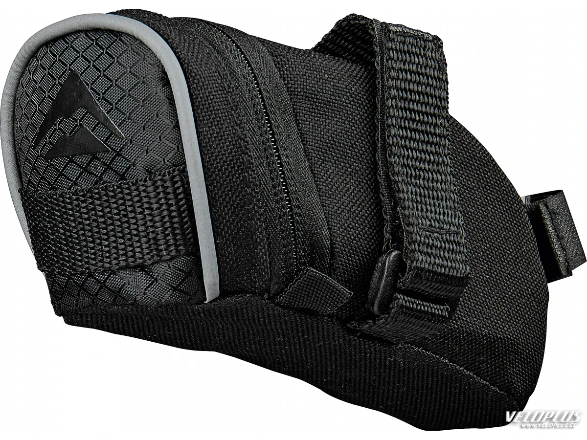 Saddle bag Merida large, black with straps