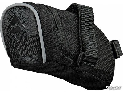 Saddle bag Merida large, black with straps