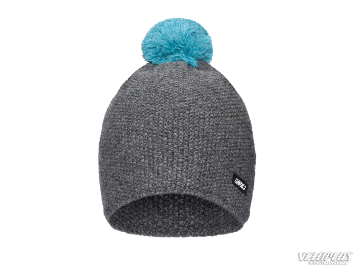 Beanie KV+ ST.MORITZ OZ wool GREY