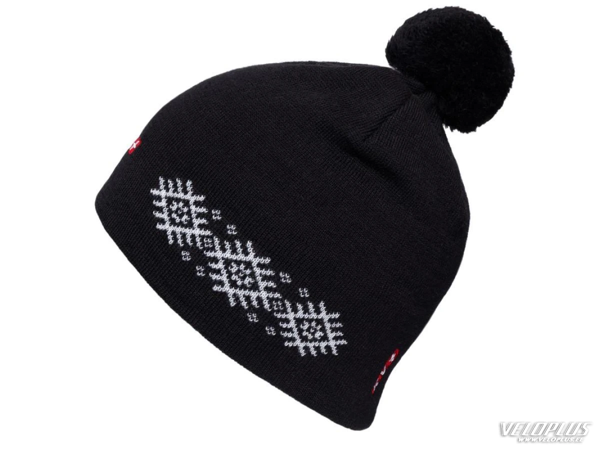 Beanie KV+ FIOCCO OZ BLACK