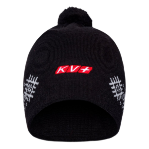 Beanie KV+ FIOCCO OZ BLACK