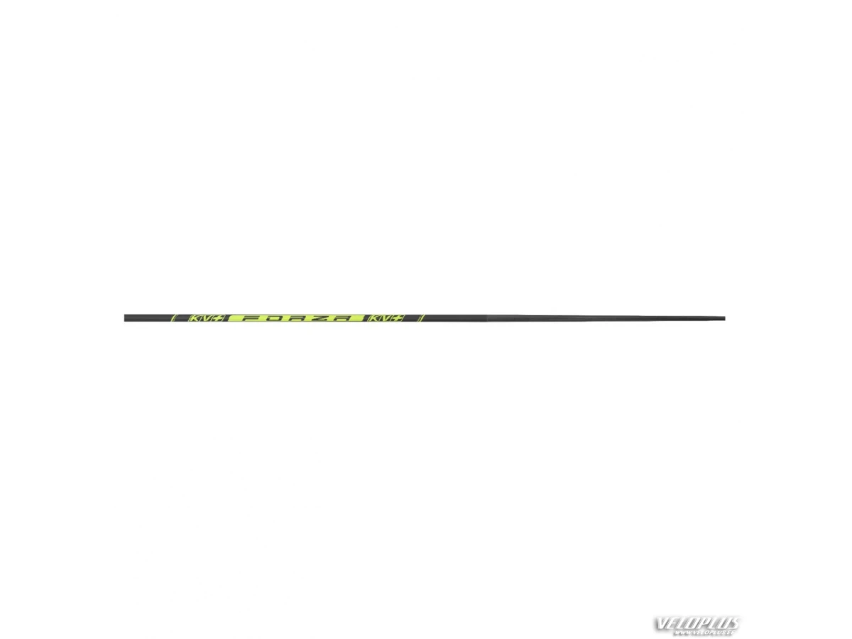 Ski pole spare shaft KV+ FORZA 155cm black/yellow (1pc)