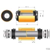 Keskjooksu adapter FSA PF30 for M/Exo MTB CFMM3-46/68/Di2 thumbnail 2